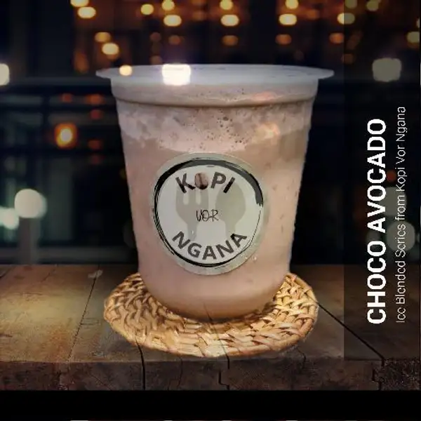 Choco Avocado Iced | Kopi Vor Ngana