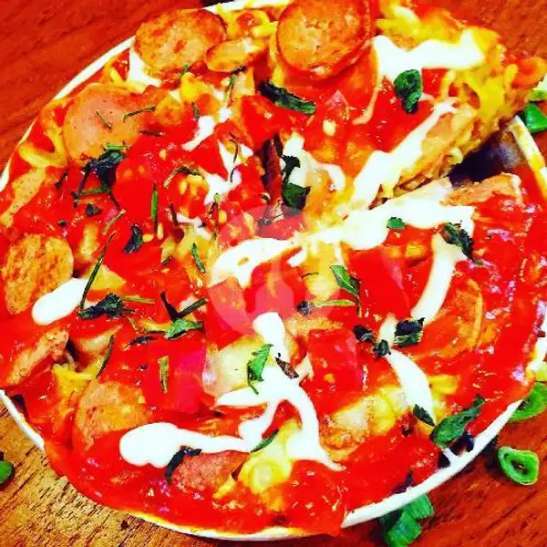 Indomie Pizza | Ayam Geprek Sambel Rondo, Kebon Jeruk