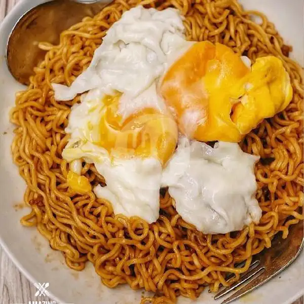 Indomie Goreng Dobel+Telur | Ayam Geprek Arjuna, Lidah Wetan G.5