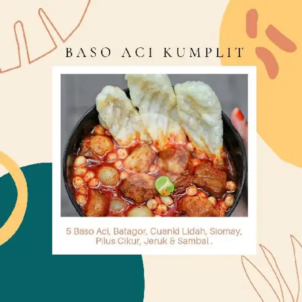 Baso Aci Kumplit | Kwetiaw Jamrud, Lumpia Basah & Bubble Tea, Cimahi