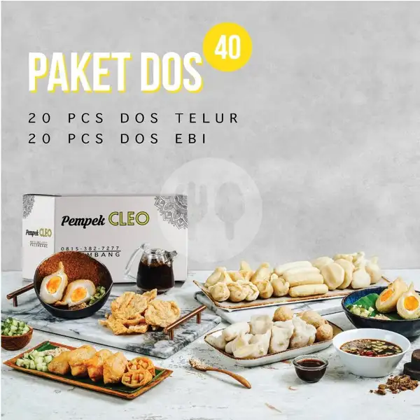 Paket Dos @40 Pcs | Pempek Cleo, Diponegoro
