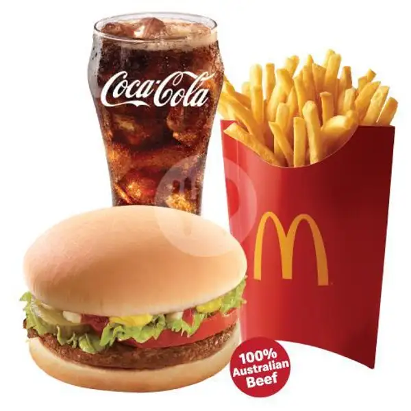 PaHeBat Beef Burger Deluxe, Large | McDonald's, TB Simatupang