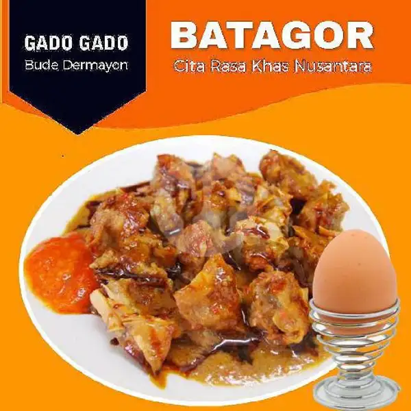Batagor + Telor | Gado Gado Bude Dermayon, Batam