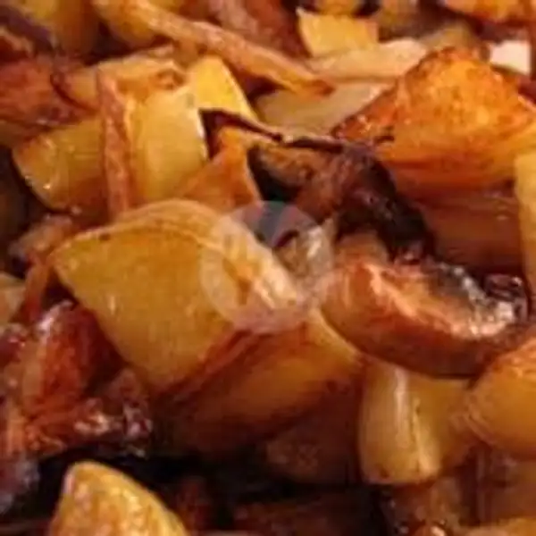 Pan Fried Potato Mushroom | Oregano Bistro, Mengwi