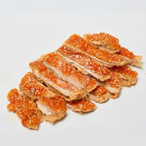 Garlic Sweet N Sour Crispy Cut (L) | Hot Star Large Fried Chicken, M. Isa