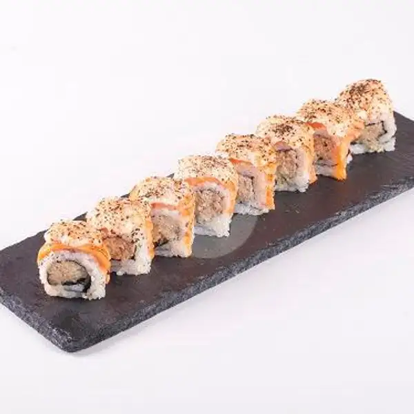 Salmon Mentai Roll | Peco Peco Sushi, Tunjungan plaza 2