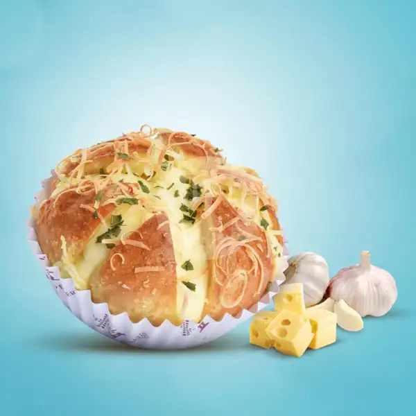 Korean Garlic Cream Cheese | Holland Bakery, Duren Sawit