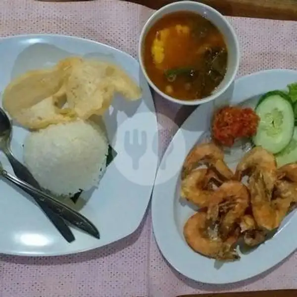 Nasi Udang Cobek Mertua | Kampung Kecil, Lampung