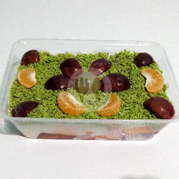 Salad buah topping greeantea 750ml | Salad Buah nyonya ruth