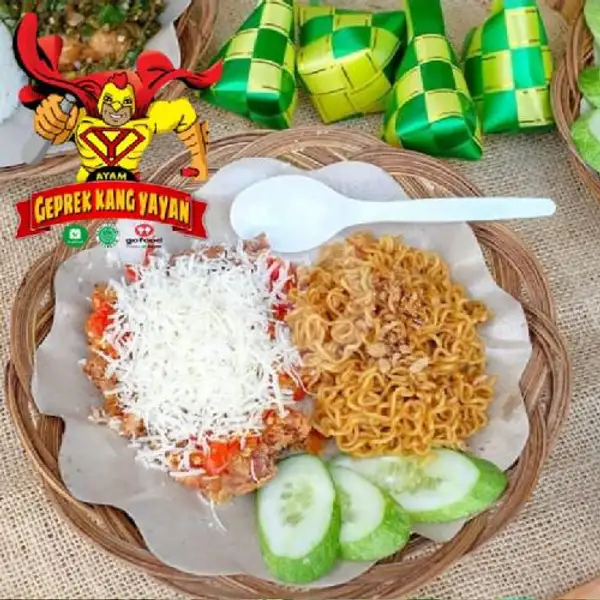 Paket Geprek Keju 2 | Ayam Geprek Kang Yayan, Cijerokaso
