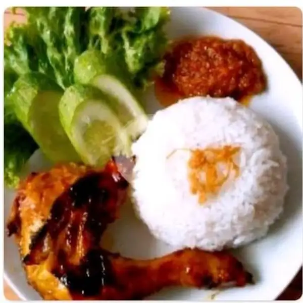 Paket Nasi Ayam Bakar Kecap Sambal Lalalan Fanta390ml | Ayam Bakar Kecap Serdadau