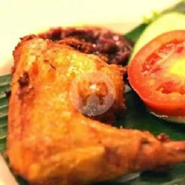 Paket Hemat 1 Nasi Putih Ayam Goreng Sambel Goreng / Rujak | Warung Lalapan Bu Ayu Sup Kepala Ikan, Sesetan