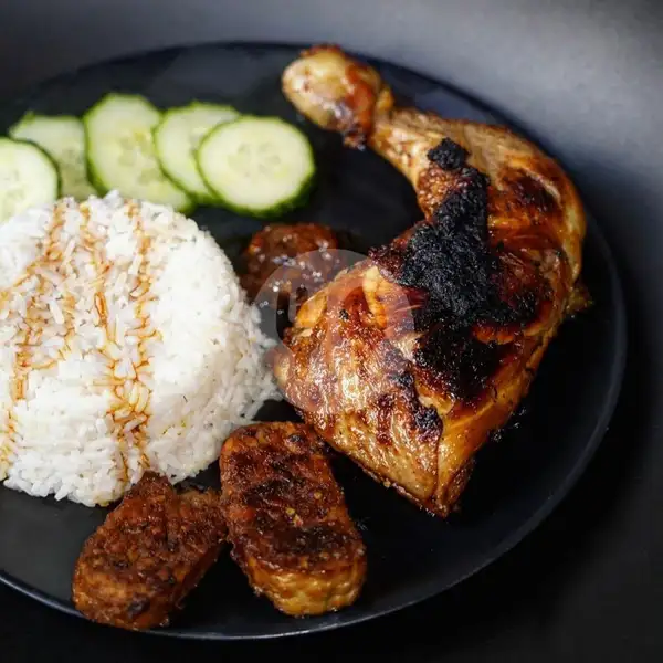 Nasi Penyet Ayam Bakar Madu | Seafood Jontor Nia, Mulyorejo