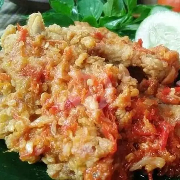 Ayam Geprek Saja + Sambal Lalapan (tanpa Nasi) | Ayam geprek n mie padeh zifa, Pelangi