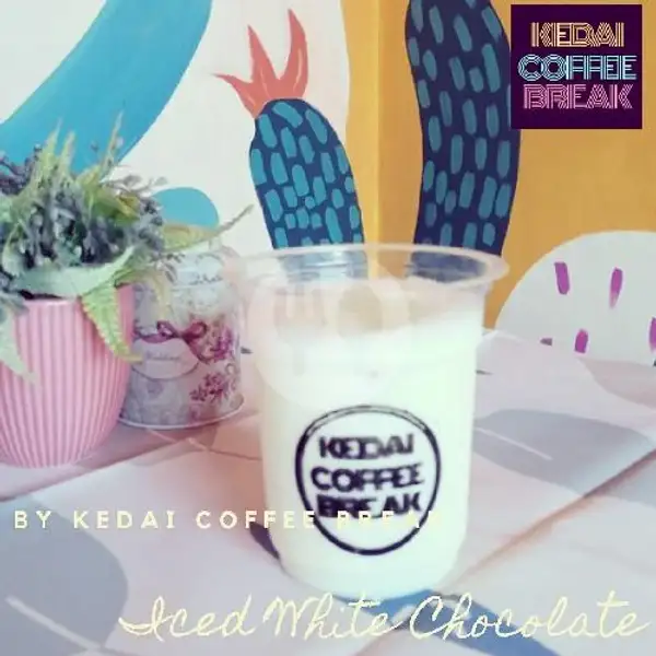 Iced White Chocolate | Kedai Coffee Break, Curug