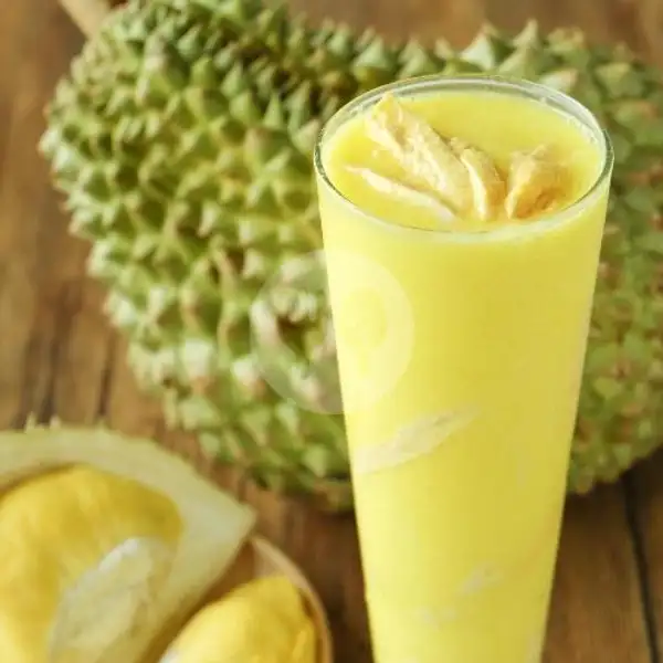 Durian Thai Milk 22oz (new) | RAJA THAI TEA, Kopo