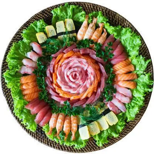 Mini Roll Platter | Sushimi Sushi, Seminyak Bali