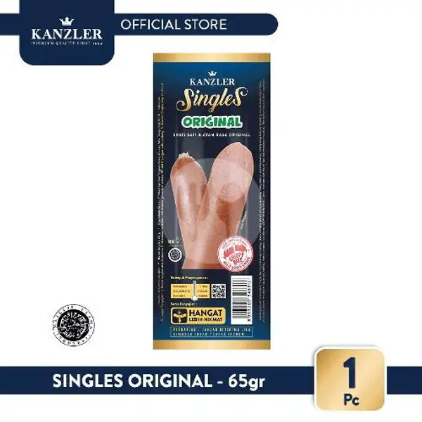 Kanzler Single Original 65g | Frozen Food, Tambun Selatan