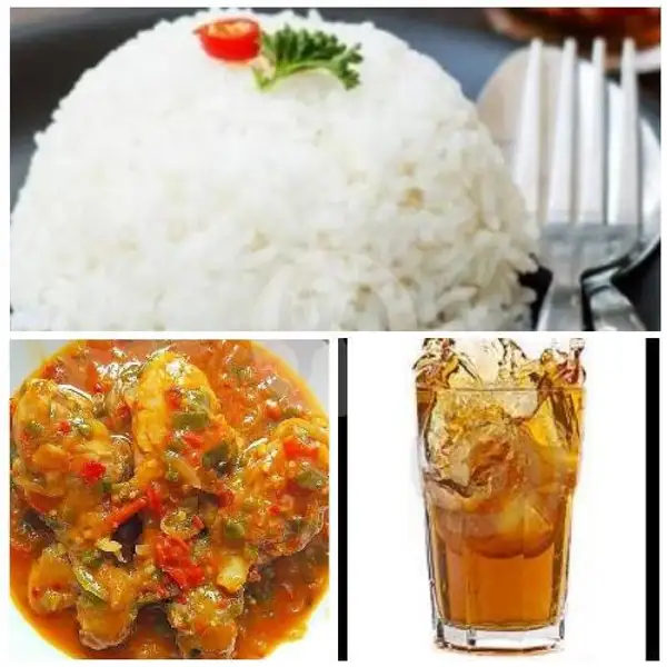 Paket Hemat Nasi  Ayam Saus Padang | Family Catering