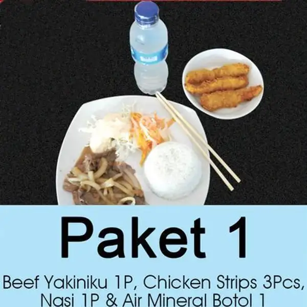 Paket 1 | Boloo Boloo Japanese Fast Food, Beji