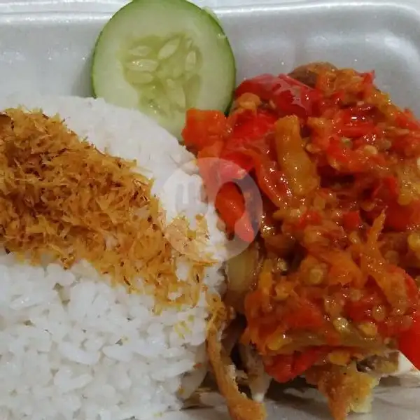 Nasi Ayam Geprek Jumbo | Ayam Geprek Shisa, Dukuh Kupang