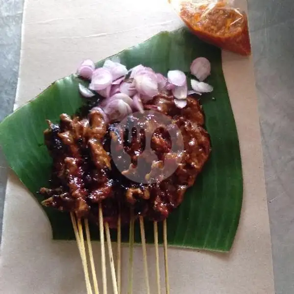 Sate Ayam + Bumbu Kacang + Bawang | Warung Sate Taretan Madura, Denpasar