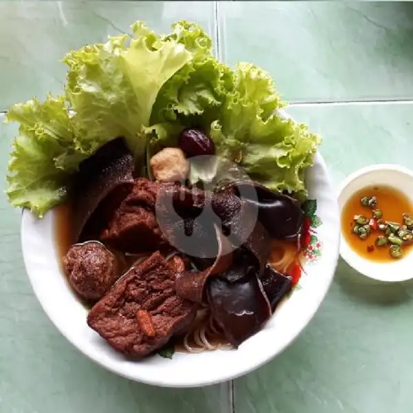 Bak Kut Teh Mi | RM Lien Xin Vegetarian, Payung Sekaki