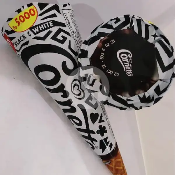 Ice Cream Cornetto Black And White | Kopi Medis, Singaparna