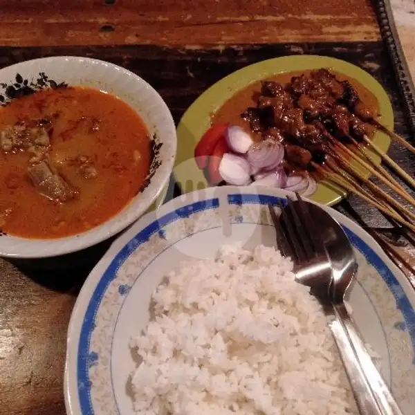 Paket Sate Gule Kambing, Nasi Dan Es Teh | Sate Kambing Jakarta, Imam Bonjol