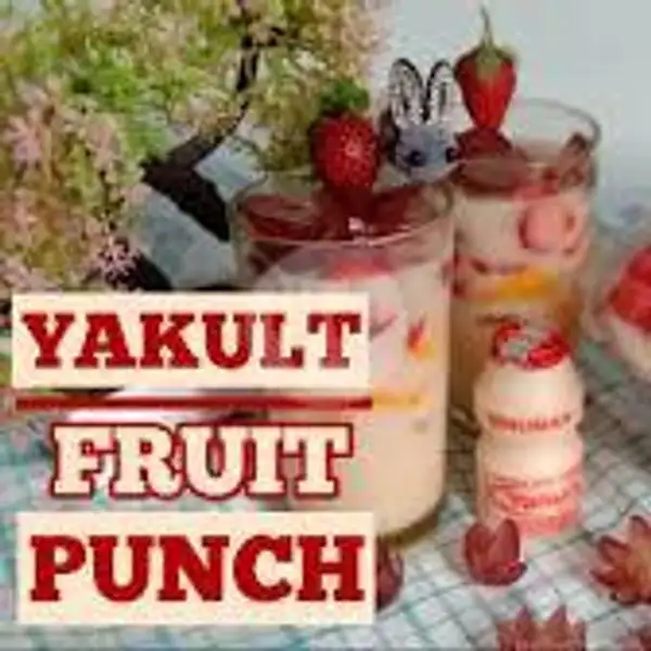 Yakult Fruit Punch | Ayam Geprek Farish, Tlogosari Kulon