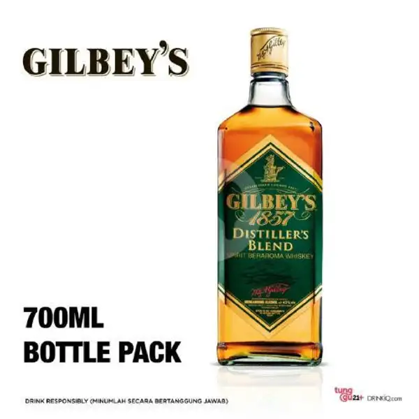 Gilbeys Whisky 700ml | Buka Botol Green Lake