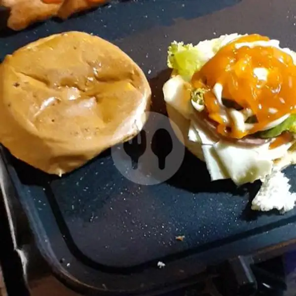 Burger | Teh Tarik Dermaga_galau