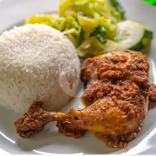 Ayam Penyet +nasi | Foodcourt Jambu Marina, Raya Marina