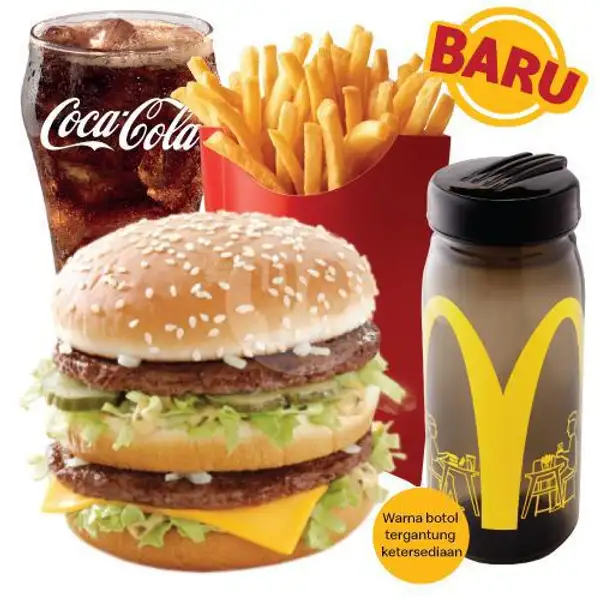 Paket Hemat Big Mac, Lrg + Colorful Bottle | McDonald's, Bumi Serpong Damai