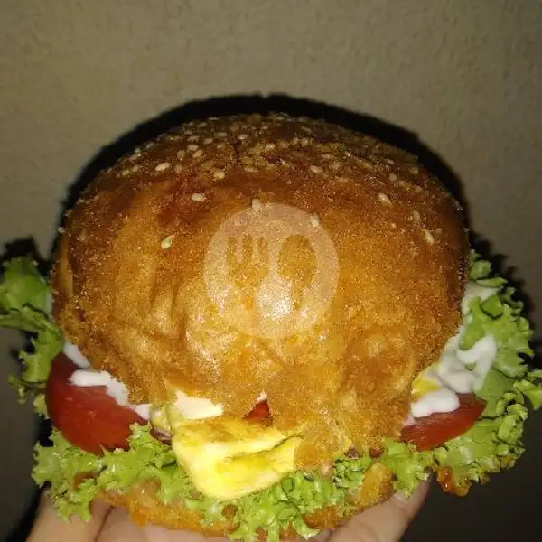 Burger Goreng Special Sapi | Burger Goreng Snoopey & Pastry, Kramat Kwitang Kecil