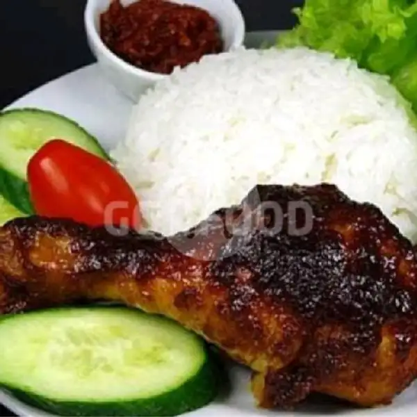 Paket Ayam Bakar + Es Teh | Ayam Geprek Uyee, Sadewo