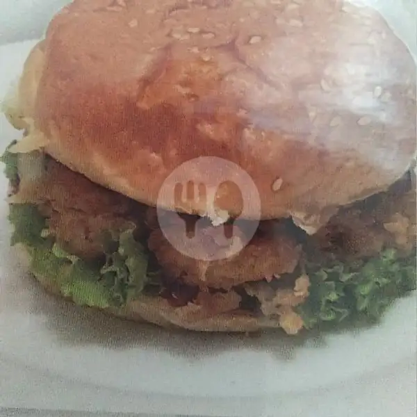 Burger Ayam Geprek | Thavela Cafe & Resto