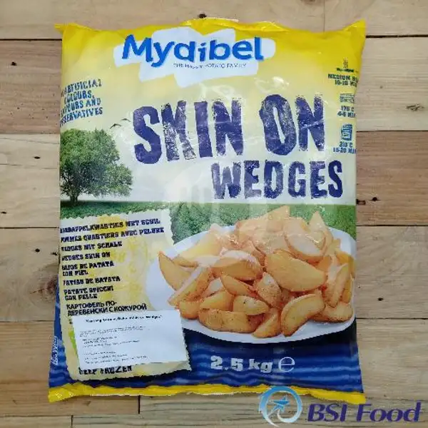Skin On Wedges MYDIBEL 2.5kg | BSI Food, Denpasar