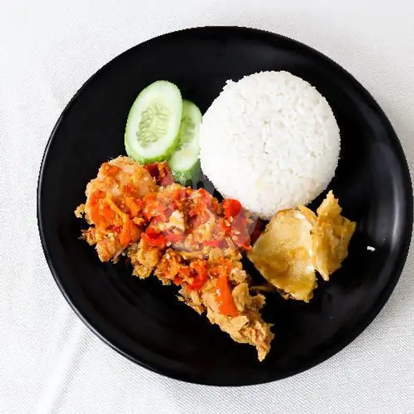 Paket Ayam Geprek Sambel Goang | Waroeng Geprek, Kampus Univ. Siliwangi