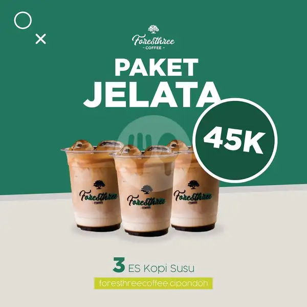 Paket Jelata | Foresthree Coffee, Cipondoh