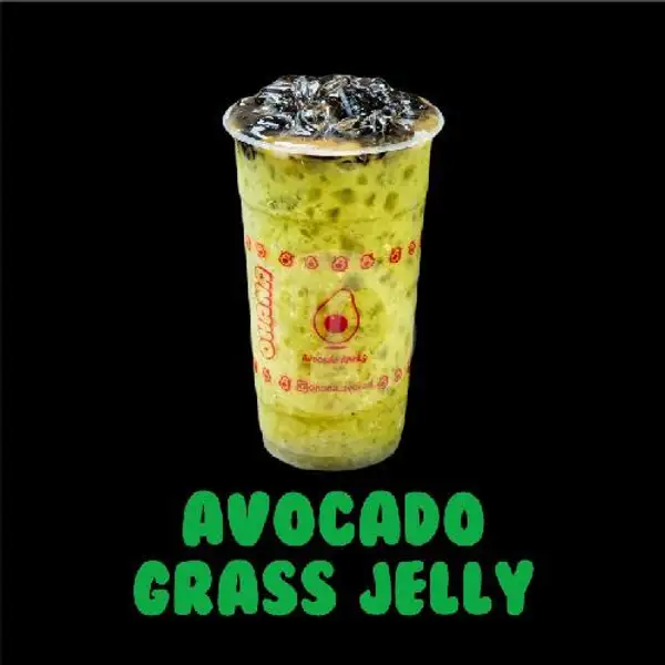 Avocado Grass Jelly Reguler | Ohana Avocado