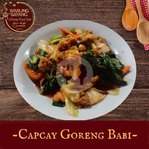 Capcay Goreng Babi | Warung Sayang Chinese Food Bali