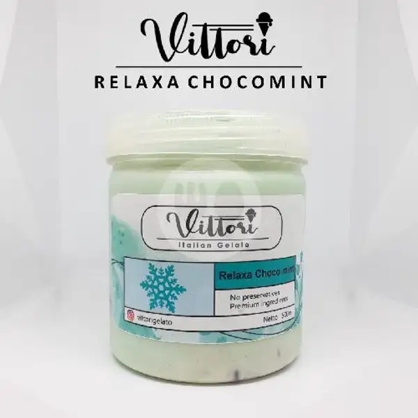 Ice Cream Es Krim Gelato Vittori - Relaxa Chocomint | Vittori Gelato