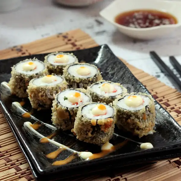Fried Sushi Roll | Moshi-Moshi Ramen, Klojen
