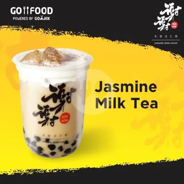Jasmine Milk Tea | XIE XIE BOBA