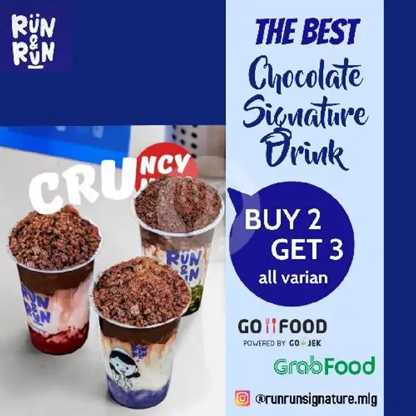 BELI 2 GRATIS 1 ( ALL VARIAN ) | Run & Run Choco Drink & Food, Karya Timur