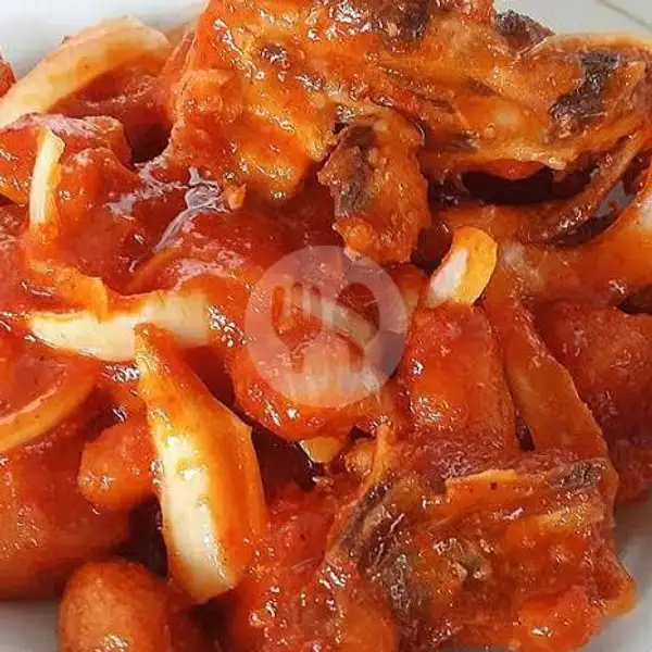 Ayam saus padang +nasi | Seafood 48 NaufaL