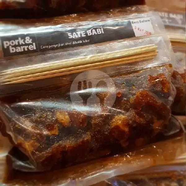 frozen sate babi (8 tusuk) | Pork and Barrel, Klojen