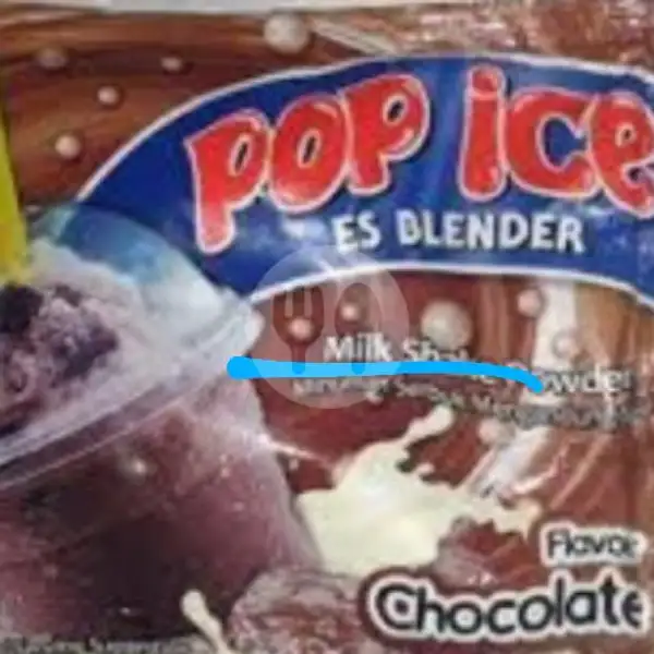 Pop Ice Coklat ( Jumbo ) | Es Agar Agar Qila, Wonocolo