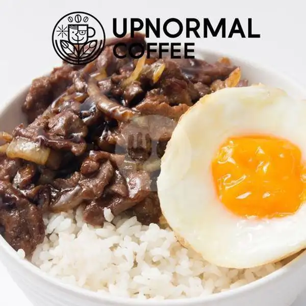 Nasi Beef Sambal Konslet + Telur. | Warunk Upnormal, Puputan Raya